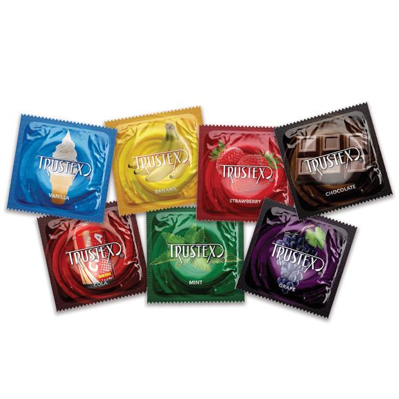 Emballage de Trustex Assorted Flavors